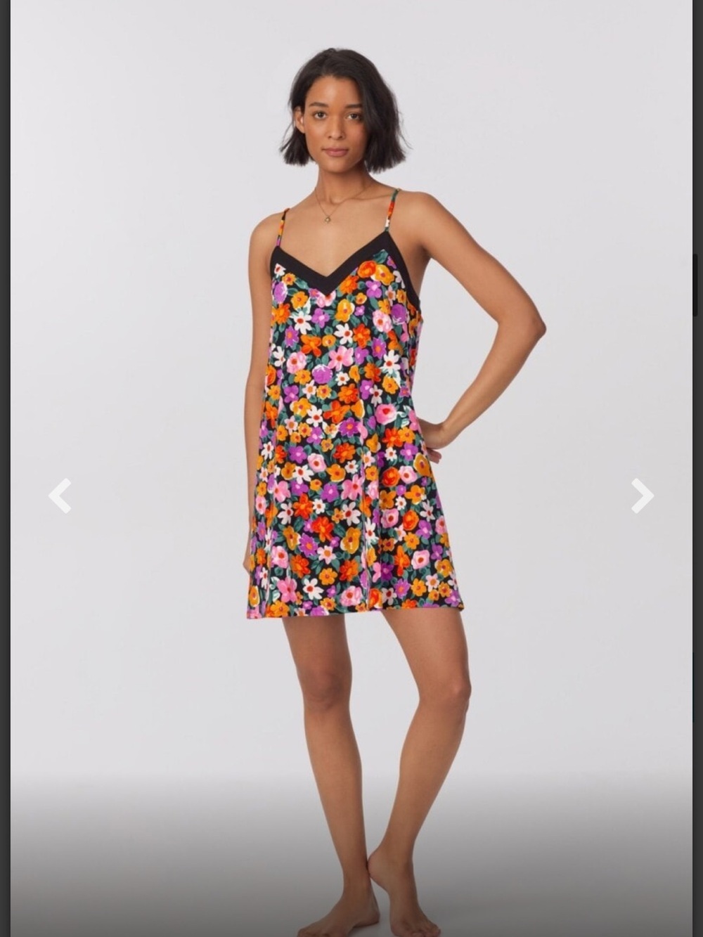 NWT Bedhead PJs Floral Flower Nightgown Chemise Size Medium